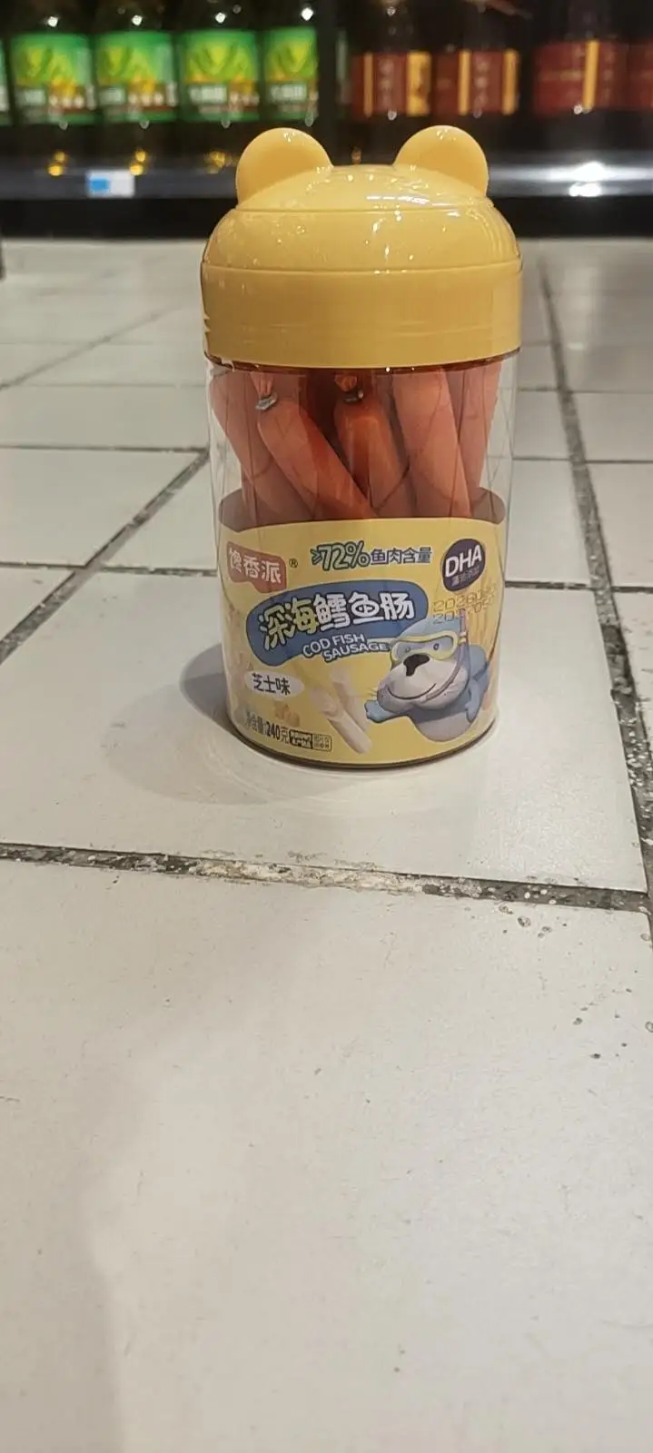 馋香派深海鳕鱼肠(芝士味)240克